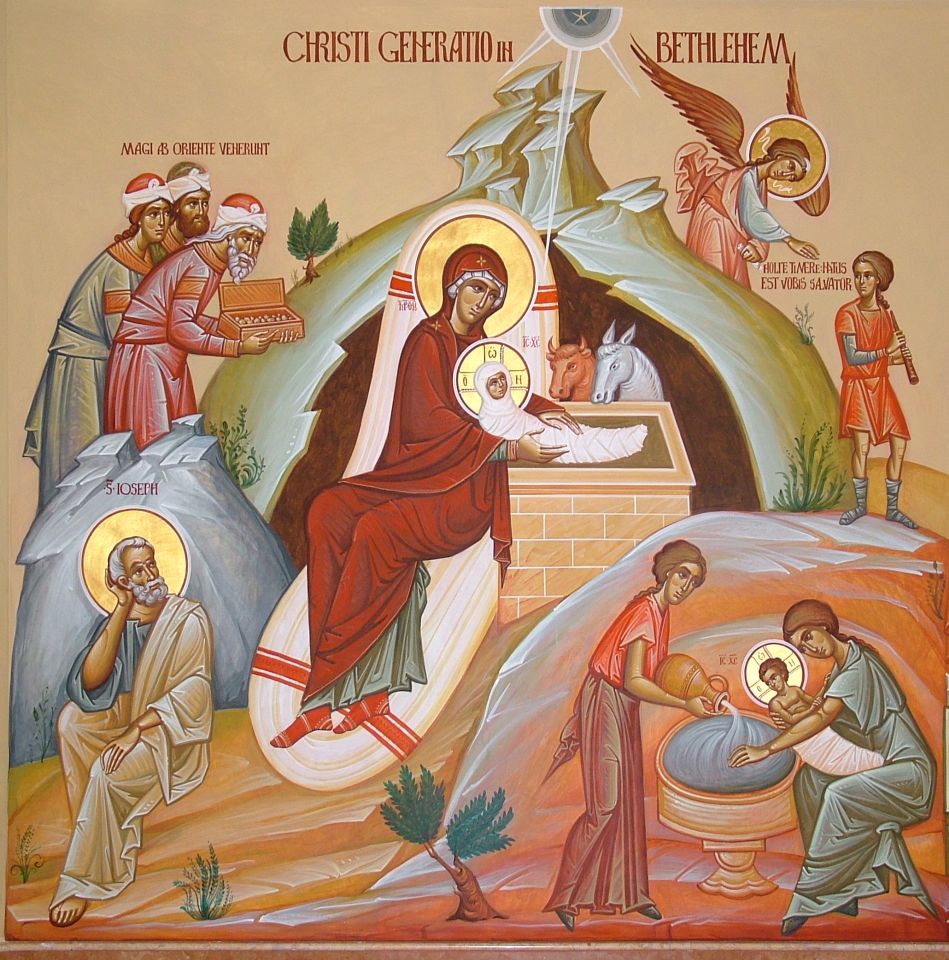 Questo è il mistero della Natività! Cristo nasce: glorificatelo!