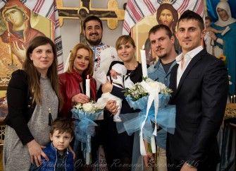 Taina Sfântului Botez unită cu Sfânta Liturghie la Pescara