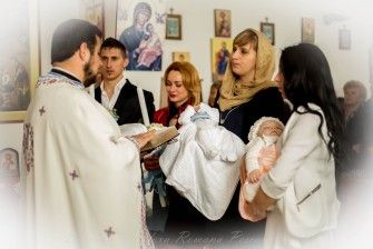 Taina Sfântului Botez unită cu Sfânta Liturghie la Pescara