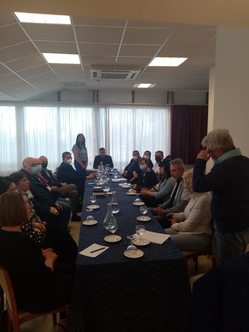 Întâlnire cu  președinta Departamentului social și al familiei din cadrul Regiunii Abruzzo