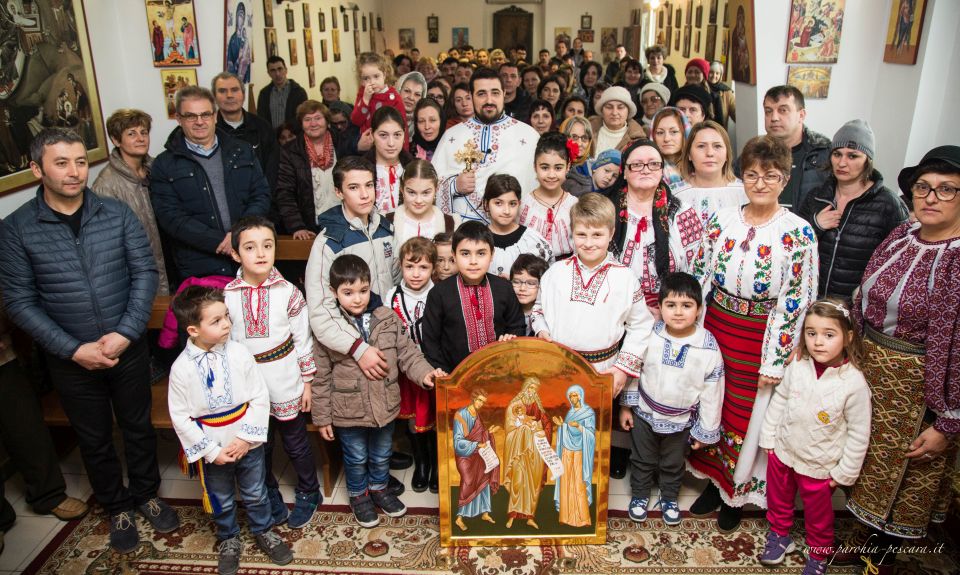 Sărbătoarea hramului parohial - Pescara    2017