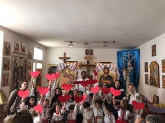 Serbare cu copiii școlii parohiale de la Pescara de ziua mamei creștine  26.03.2017