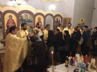 Taina Sfântului Maslu la Pescara (4 Decembrie  2019)