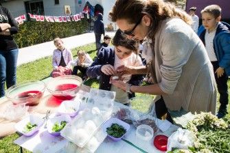 Parohia Pescara a organizat un Workshop pentru copiii unei școli din localitate