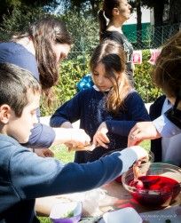 Parohia Pescara a organizat un Workshop pentru copiii unei școli din localitate