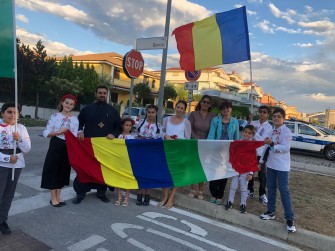 Inaugurarea la Spoltore a  unei străzi ce poartă numele unei localități din România