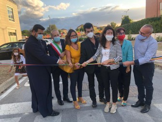 Inaugurarea la Spoltore a  unei străzi ce poartă numele unei localități din România